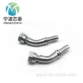 OEM ODM Carbon Steel Metric Hose Fittings SAE Fittings